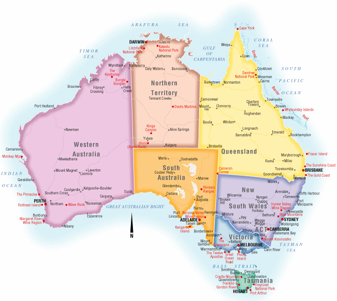 Dónde queda Darwin en Australia