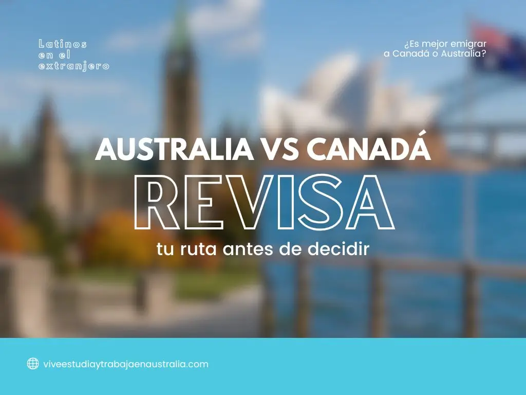 Australia y Canadá mejor país