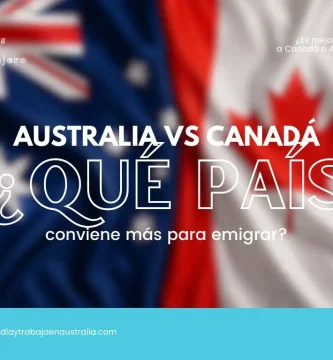 Australia y canadá para emigrar