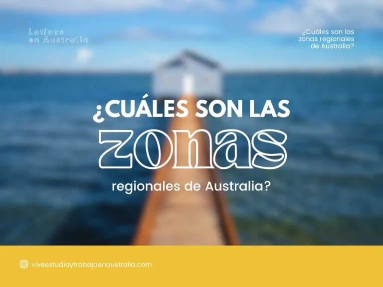 zonas regionales de Australia