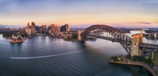 Panorámica de la ciudad de Sydney Estudiar y trabajar en Australia