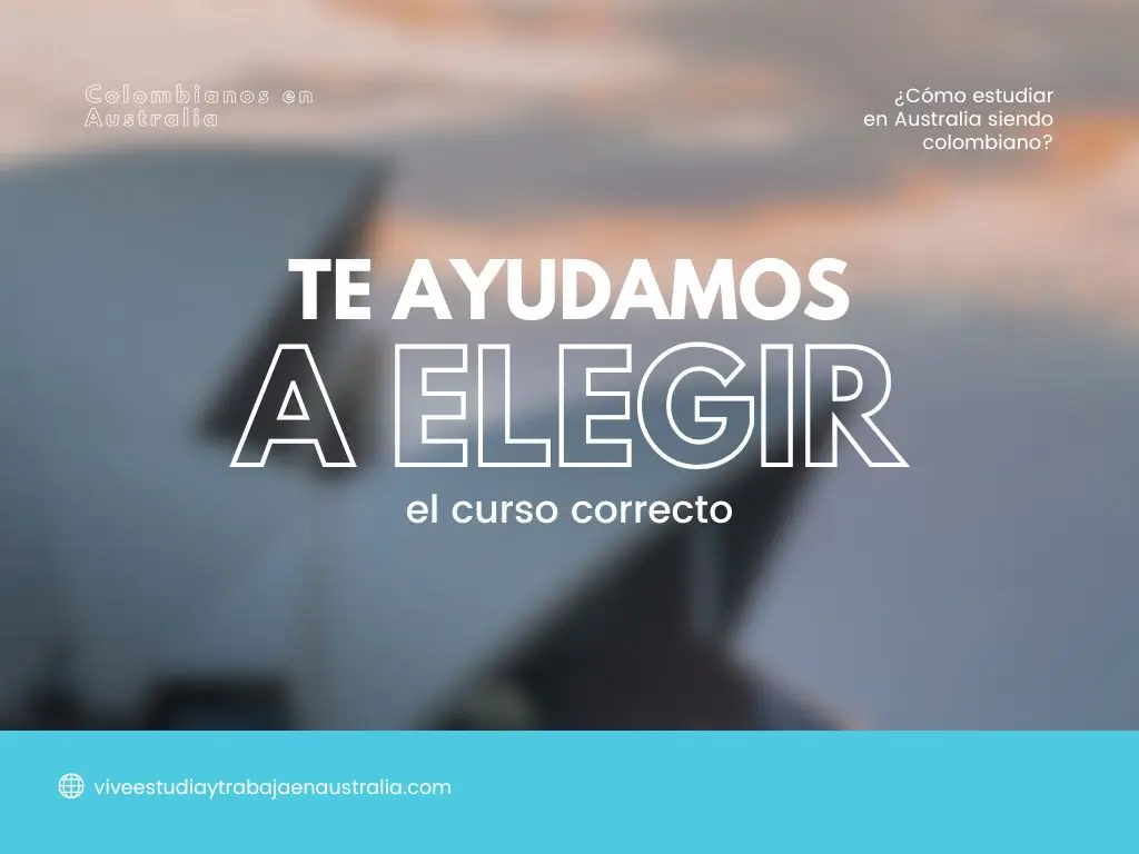 cómo estudiar en Australia siendo colombiano