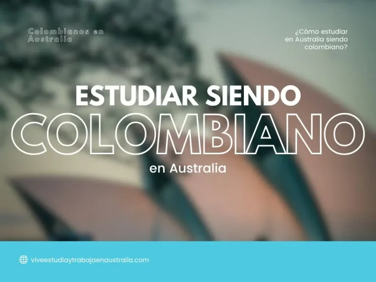 estudiar en Australia siendo colombiano