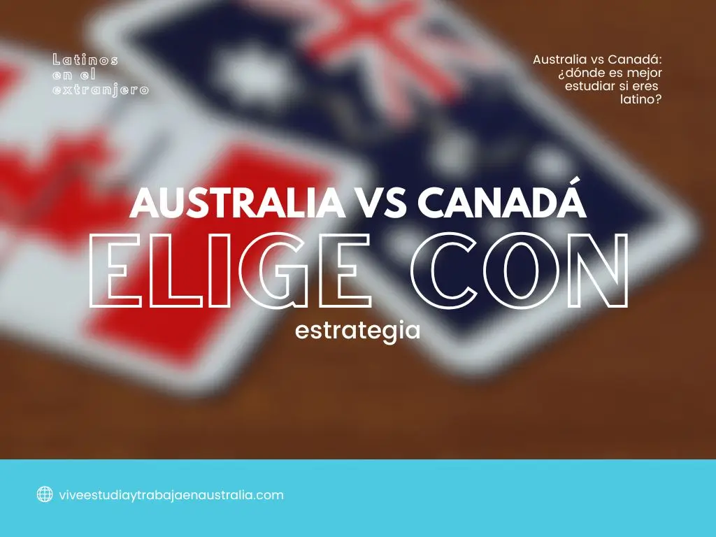 Australia vs Canadá dónde es mejor estudiar si eres latino