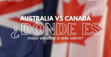 Australia vs Canadá para estudiar