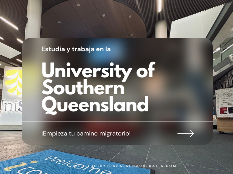 Estudia y trabaja en la University of Southern Queensland