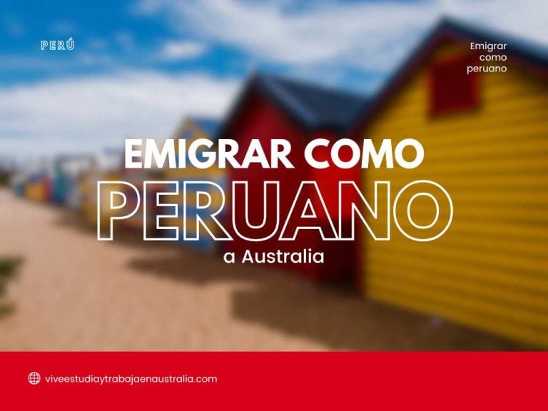 Emigrar como peruano a Australia
