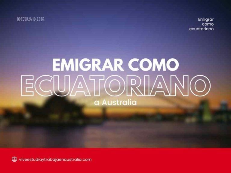 Migrar de Ecuador a Australia