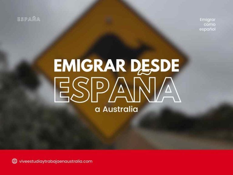 emigrar desde España a Australia