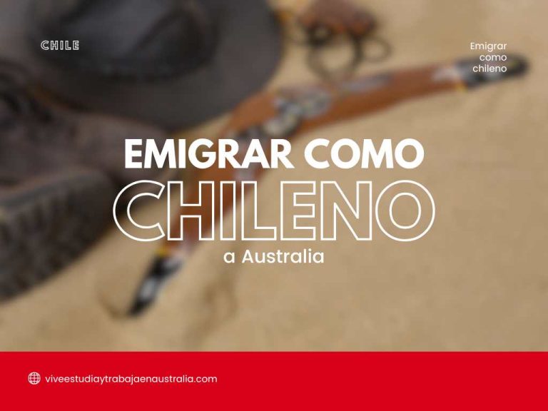 emigrar siendo chileno a Australia
