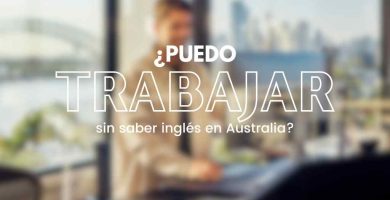 Trabajar sin inglés en Australia