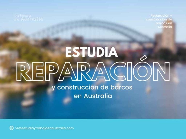 reparación y construcción de barcos en Australia
