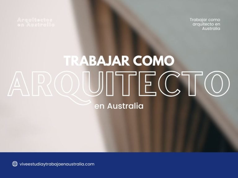 Trabajar como arquitecto en Australia