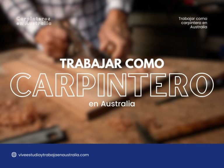 Trabajar como carpintero en Australia