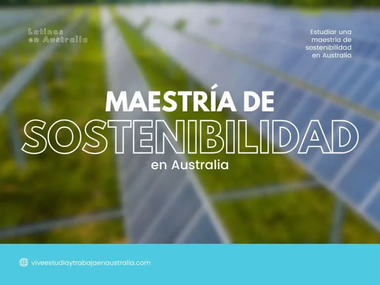 Maestría de sostenibilidad en Australia