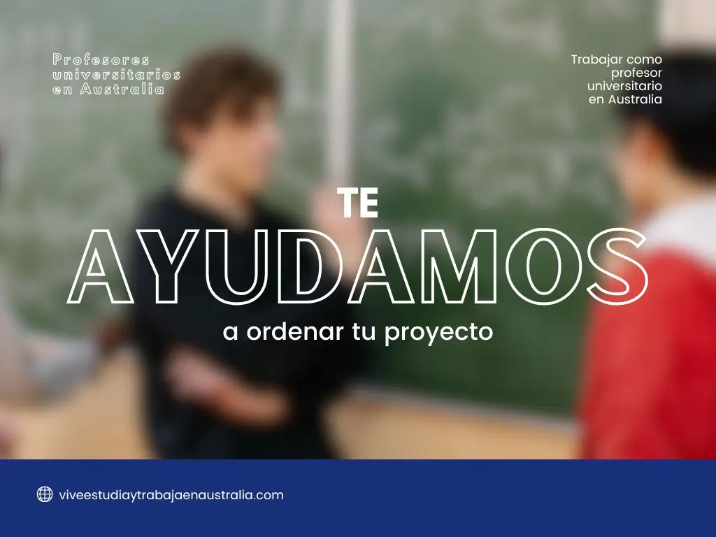 Profesor universitario en Australia