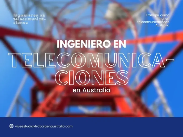 Trabajar como ingeniero en telecomunicaciones en Australia