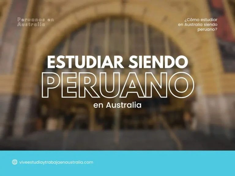 cómo estudiar en Australia siendo Peruano