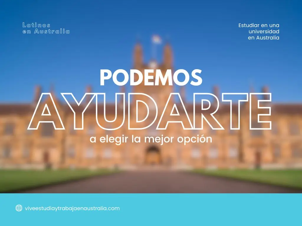 cómo estudiar en una universidad de Australia