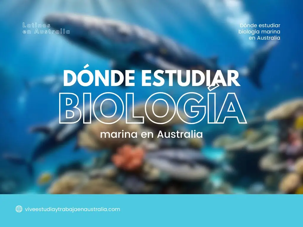 dónde estudiar biología marina en Australia