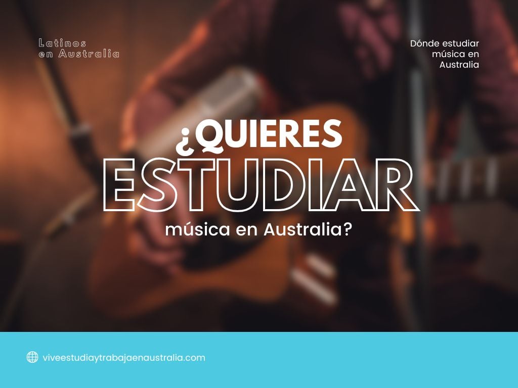 dónde estudiar música en Australia
