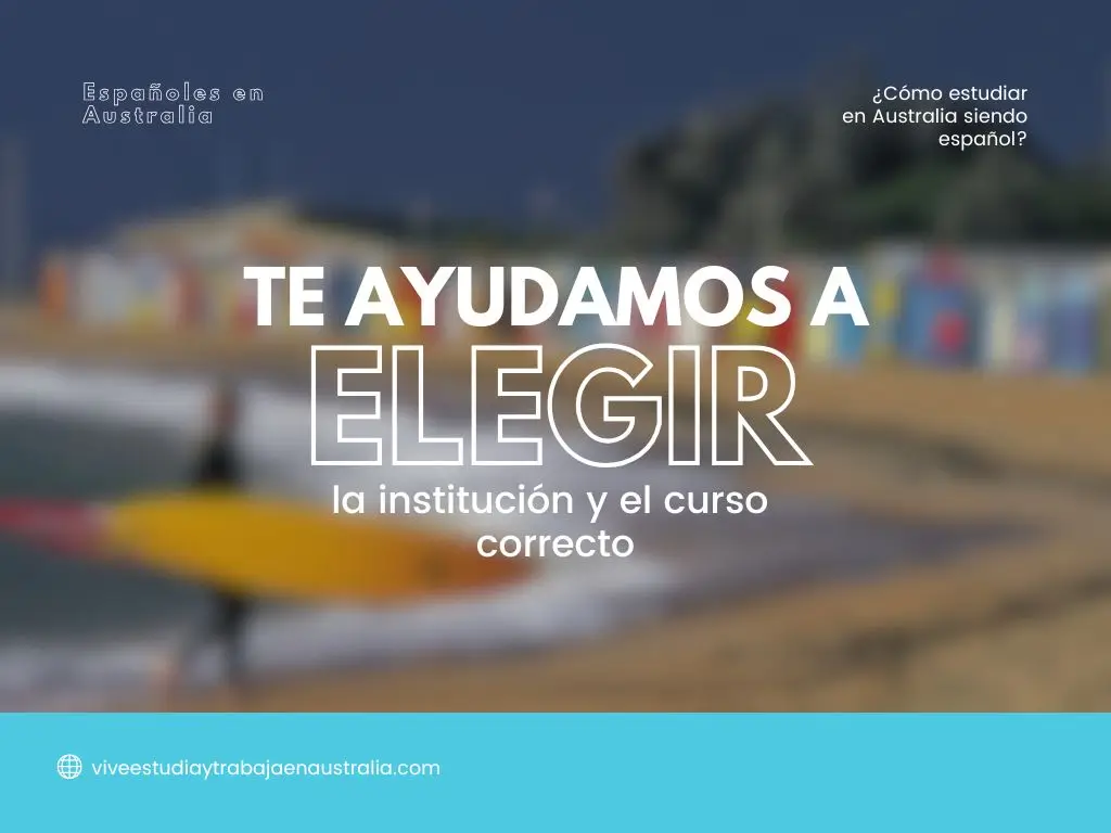 estudiar españoles en Australia