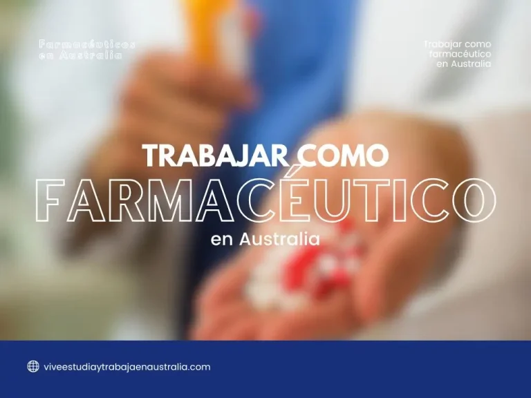 trabajar como farmacéutico en Australia