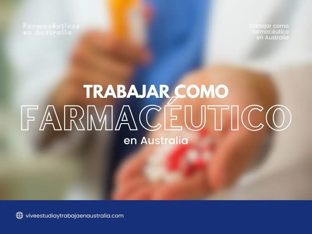 trabajar como farmacéutico en Australia