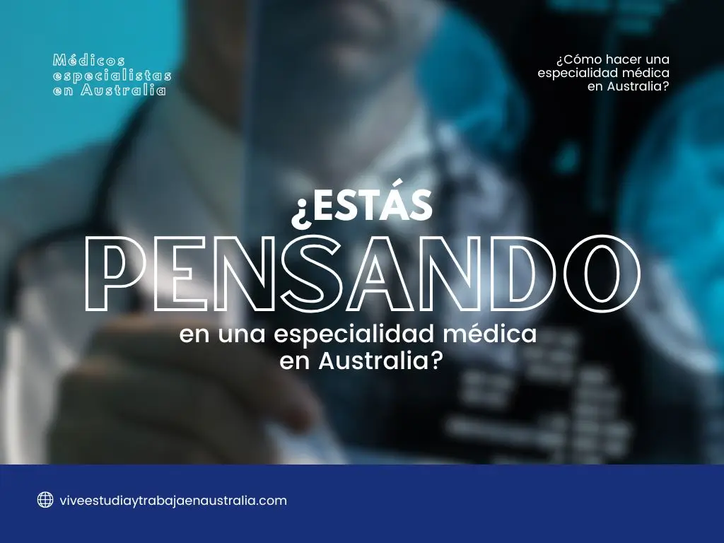 cómo hacer una residencia médica en Australia