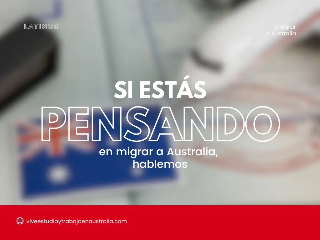 emigrar a Australia siendo latino
