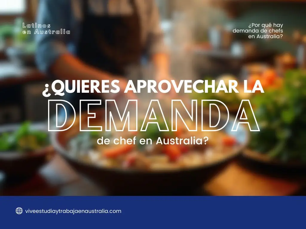escasez de chefs en Australia