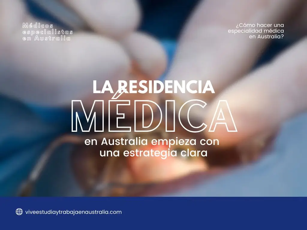 especialidad médica en Australia