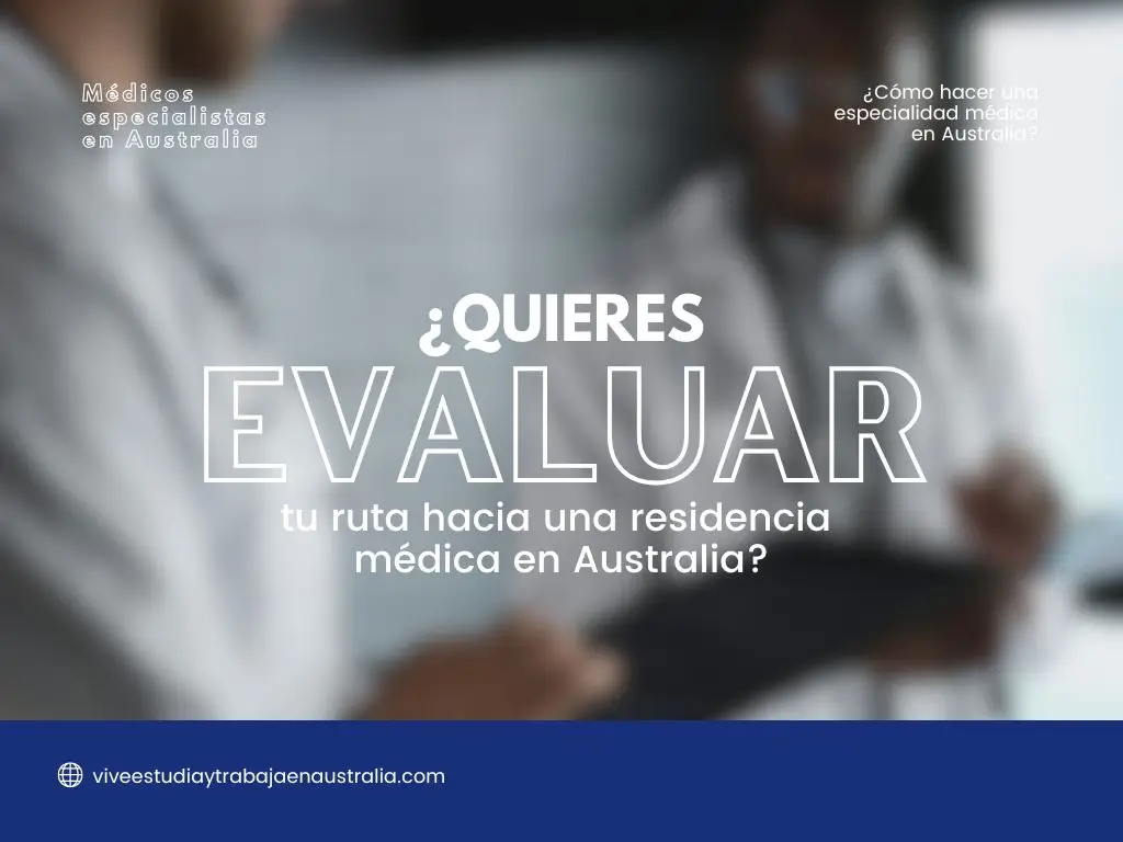 residencia médica en Australia