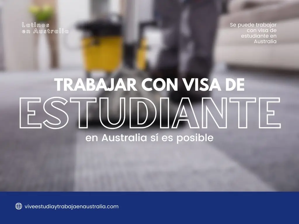 se puede trabajar en Australia con un visado de estudiante