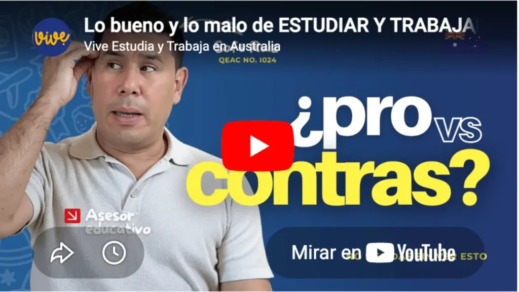Pro y contra de estudiar en Australia