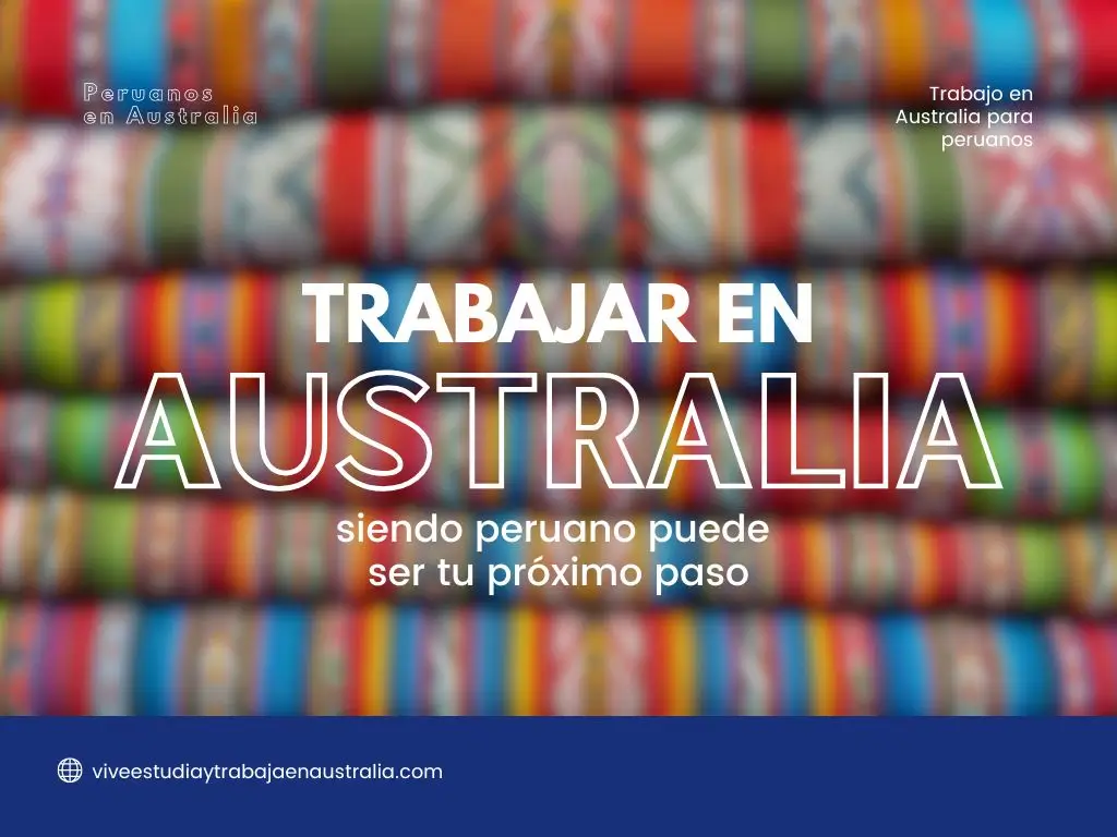 Trabajo en Australia para peruanos