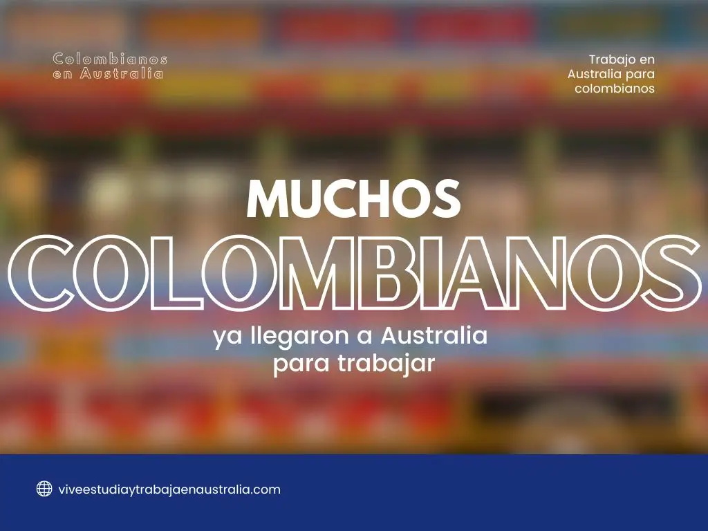 oferta de trabajo en Australia para colombianos