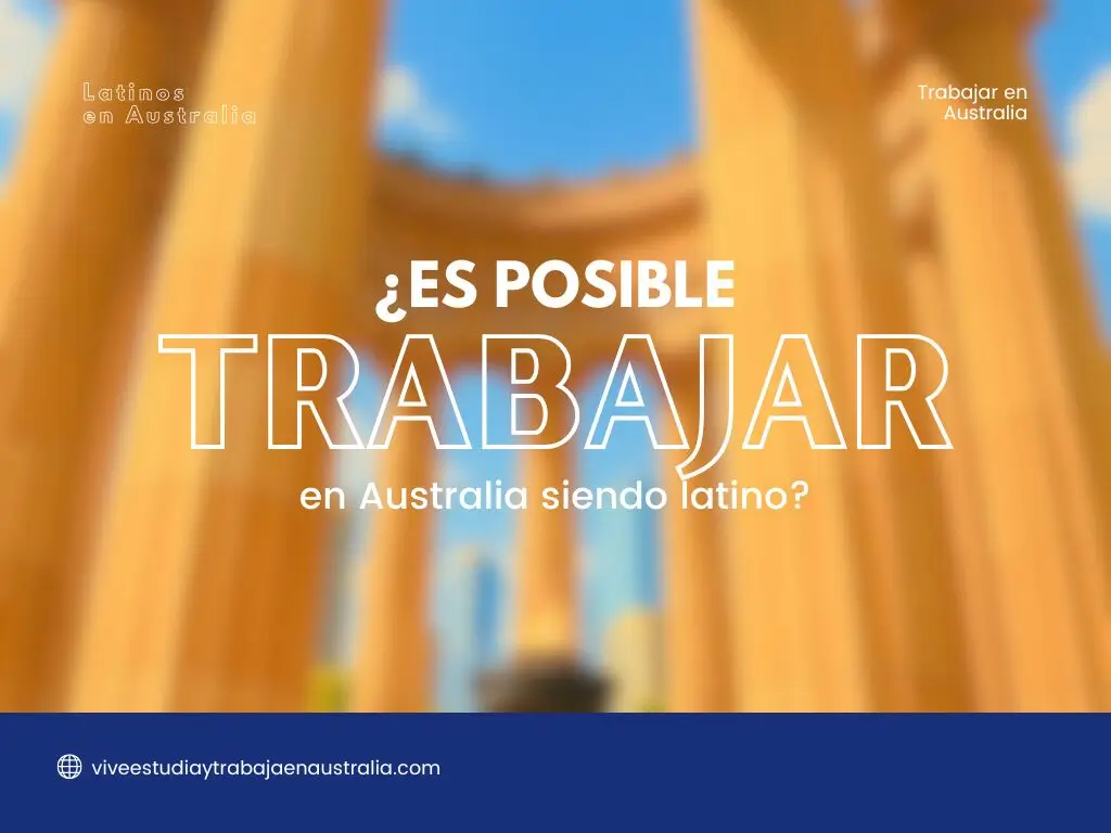 trabajar en Australia latino