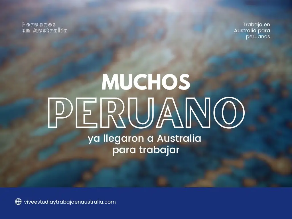 trabajar siendo peruano en Australia