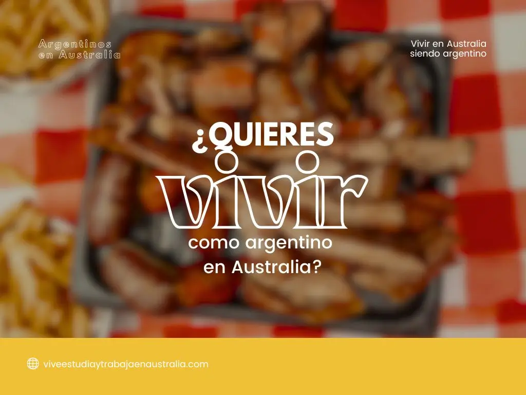 vive en Australia como argentino